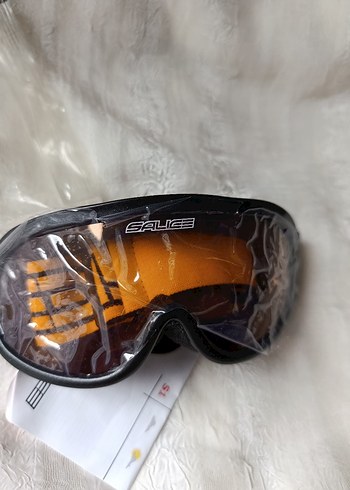 Siyah Erkek Kadın Kayak Gözlüğü, Kayışlı - Görsel 6