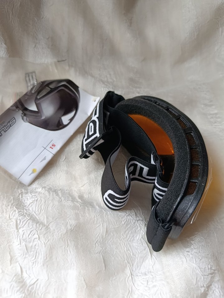 Siyah Erkek Kadın Kayak Gözlüğü, Kayışlı - Görsel 2