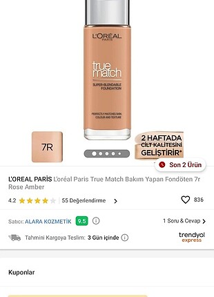 Loreal True Match Fondöten 