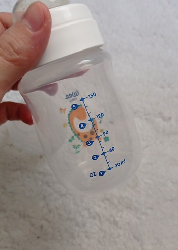 Beyaz Renkli Bebek Biberonu - Görsel 3