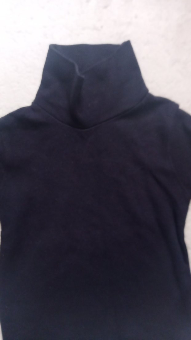 Erkek Çocuk Siyah Balıkçı Yaka Sweatshirt - Görsel 2