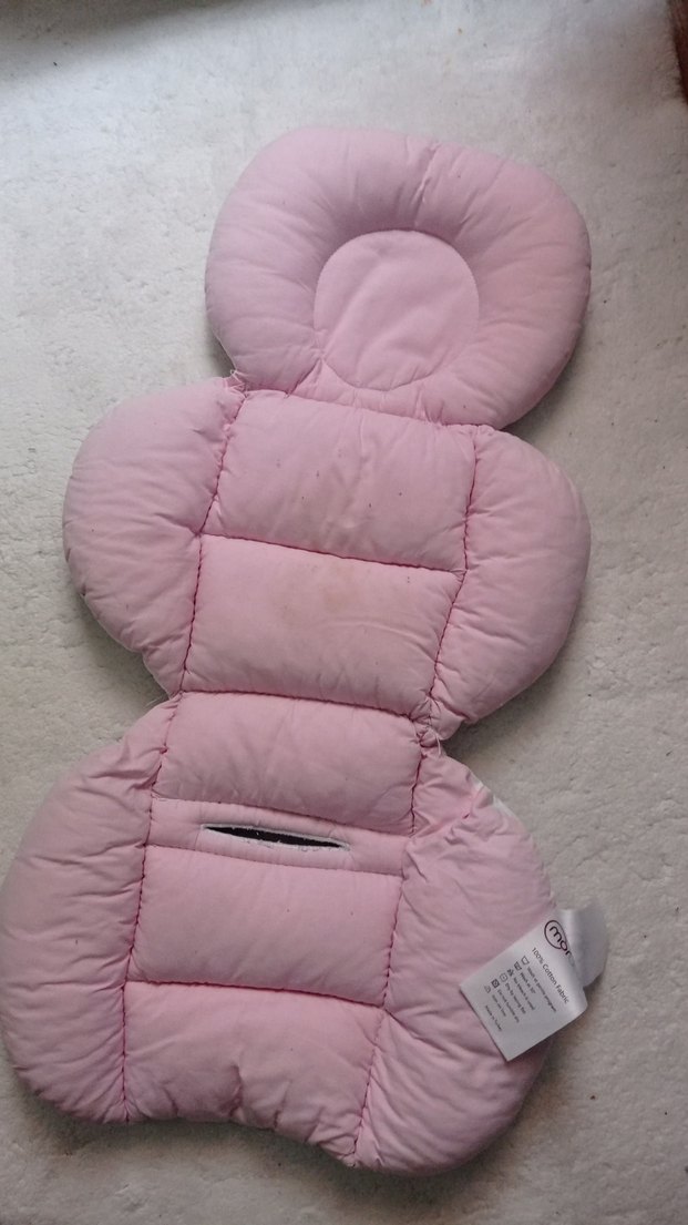 Yıldız Desenli Gri Bebek Destek Minderi - Görsel 4