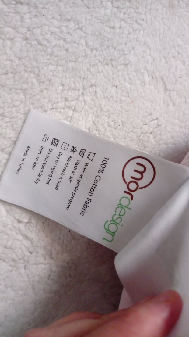 Yıldız Desenli Gri Bebek Destek Minderi - Görsel 3