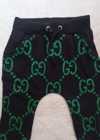 Erkek Çocuk Yeşil Salaş Pantolon - Görsel 2