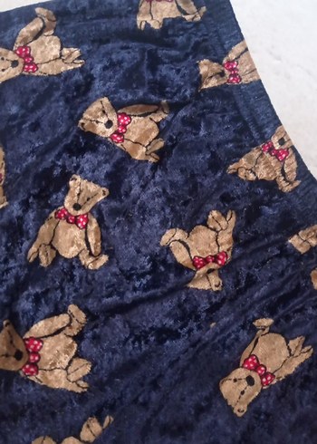 Mavi Mini Şort - Görsel 3