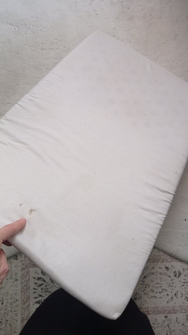 Beyaz Düz Desen reflü minderi - Görsel 3