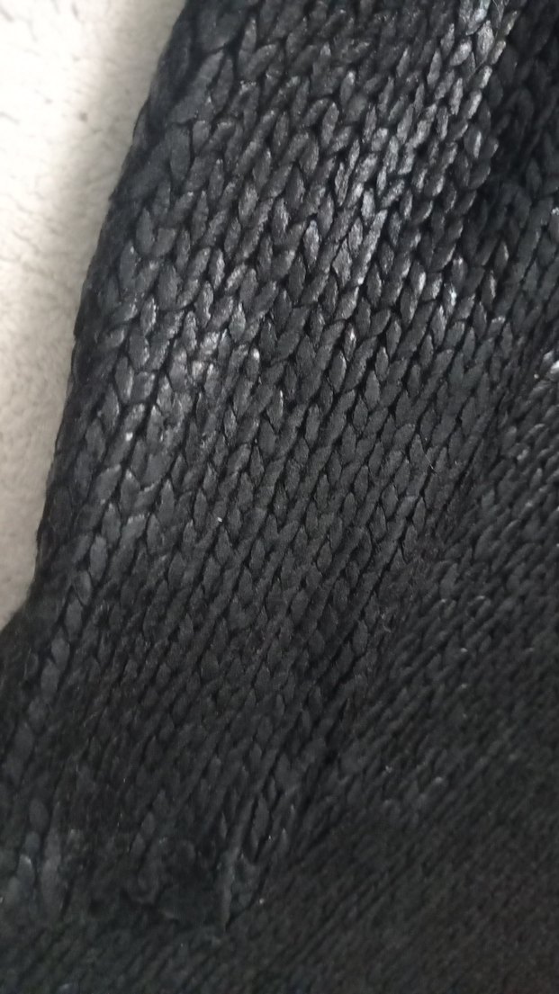 Siyah Örgü Kadın Triko Kazak - Görsel 4