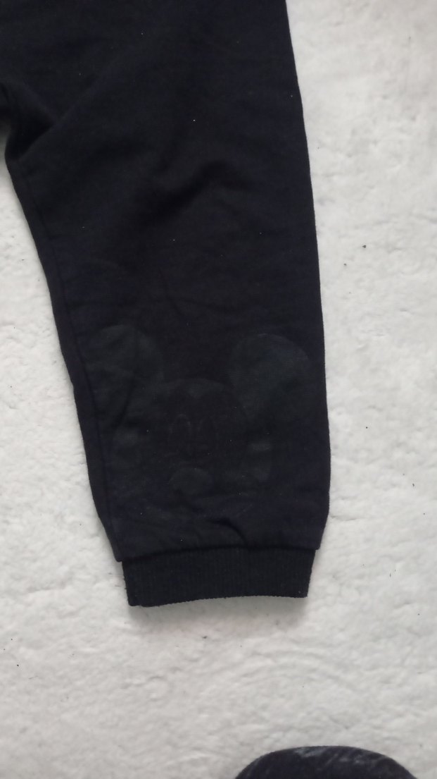 Erkek Çocuk Siyah Rahat Kesim Pantolon - Görsel 2