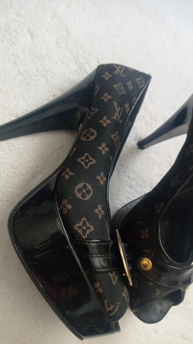 Platform Topuklu Tokalı Kadın Ayakkabı - Görsel 4