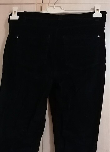 LC Waikiki Kadife siyah pantolon 