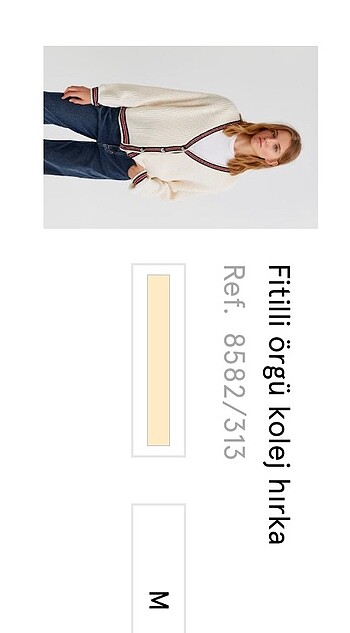 m Beden beyaz Renk Pull&Bear hırka