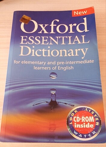 Oxford Essential Dictionary(Oxford sözlük)