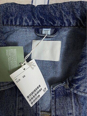 xs Beden HM denim kot ceket