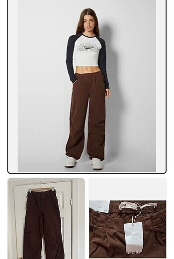 Bershka paraşüt pantolon