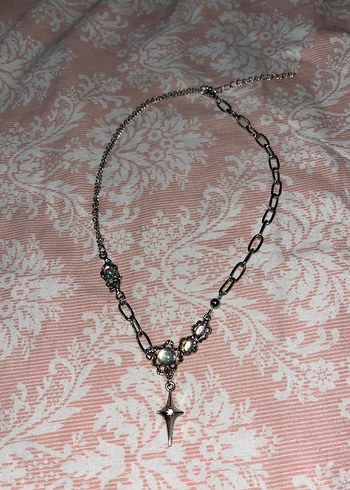 Sheinside Goth Zincir Detaylı Çok Renkli Midi Kolye