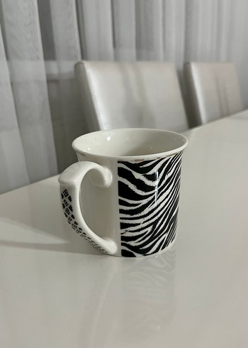 Zebra Desenli Beyaz Kupa - Görsel 3