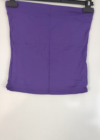 Kadın Mor Straplez badi - Görsel 3