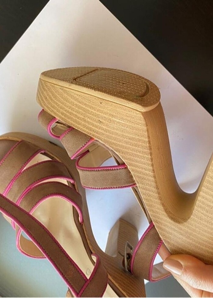 Desa Kalın Topuklu Ayakkabı - Görsel 5