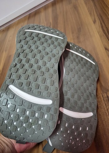 NIKE Gri Bağcıklı Spor Ayakkabı - Görsel 4