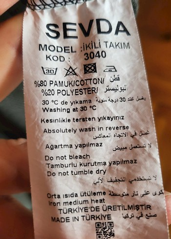 SEFA MERVE  Rahat Kesim Tunik ve Pantolon Takımı - Görsel 6