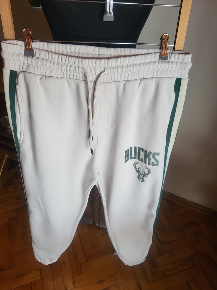 Erkek Spor Eşofman Altı Velcro Detaylı - Görsel 2