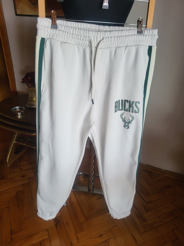 Erkek Spor Eşofman Altı Velcro Detaylı - Görsel 3