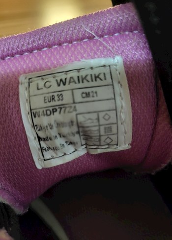 LC Waıkıkı Kız Çocuk Siyah Cırtlı Spor Ayakkabı - Görsel 7