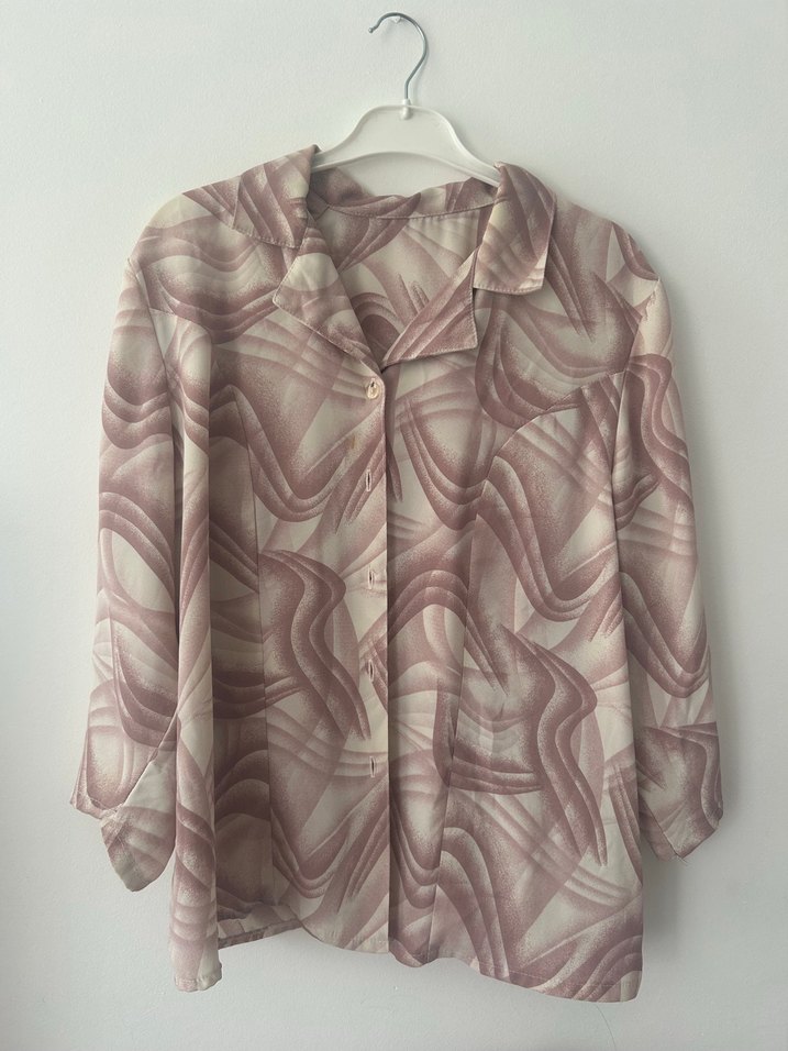 Vintage kadın gömlek - Görsel 2