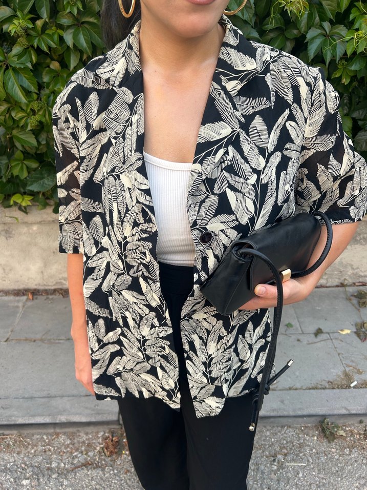 Kadın Vintage Gömlek - Görsel 2