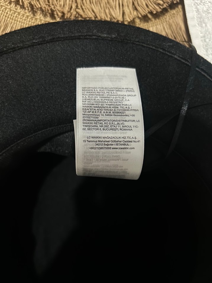 Siyah Fötr Kadın Şapka - Görsel 3