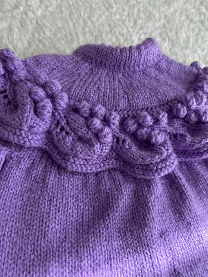 Kız Çocuk Örgü Elbise - Görsel 3