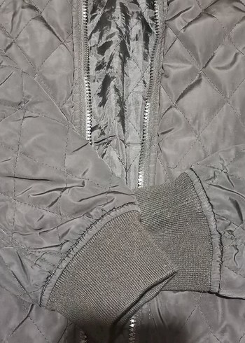 Siyah Fermuarlı Erkek mont - Görsel 4