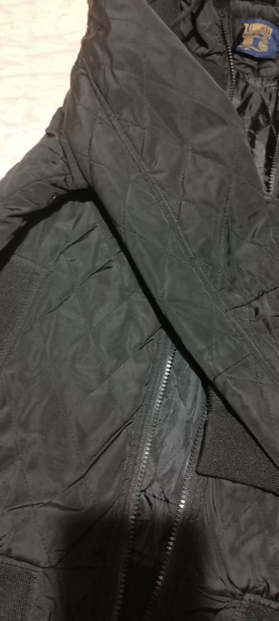 Siyah Fermuarlı Erkek mont - Görsel 5