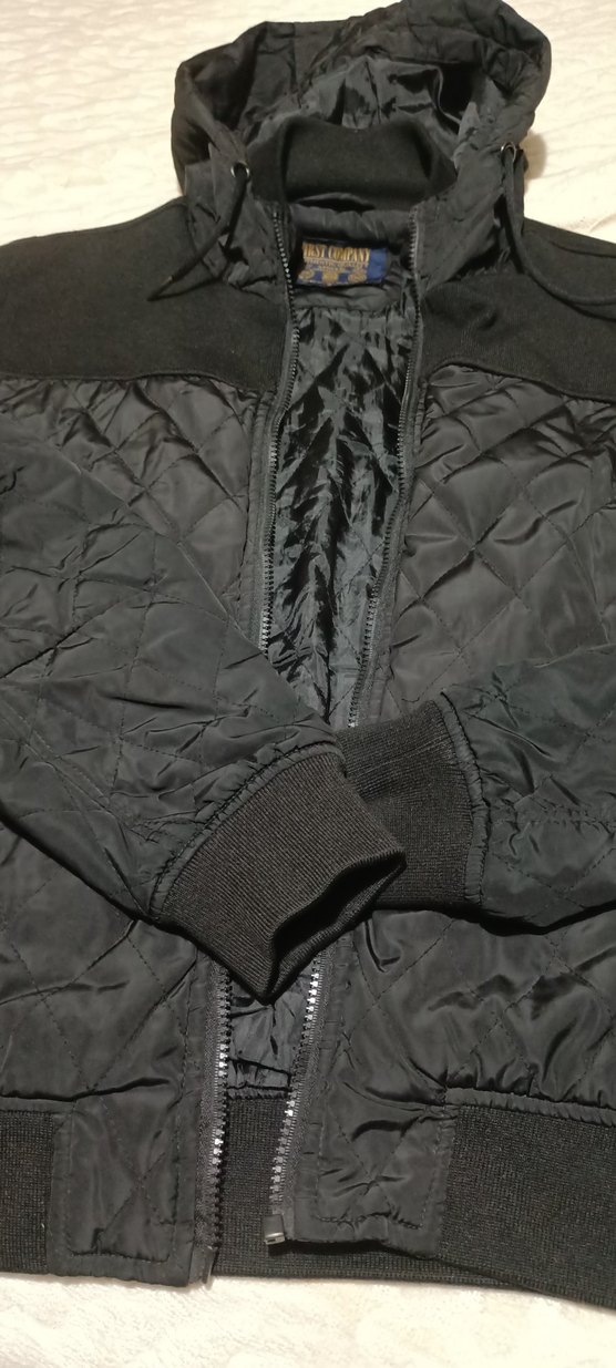 Siyah Fermuarlı Erkek mont - Görsel 2