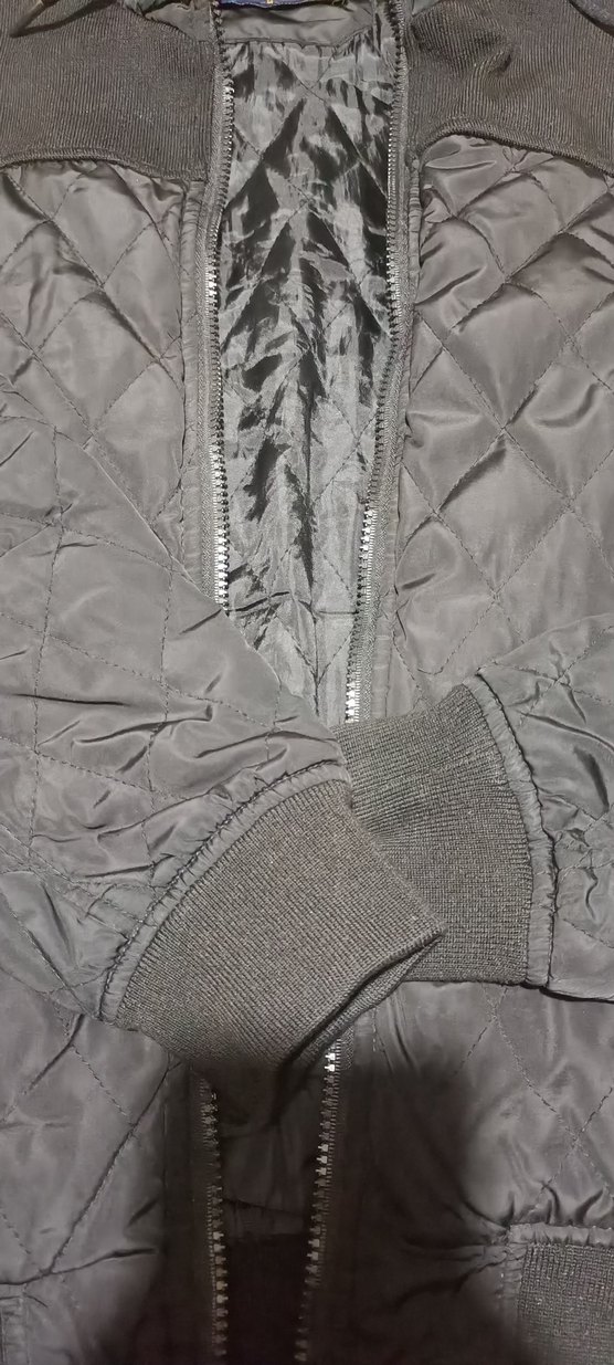 Siyah Fermuarlı Erkek mont - Görsel 4