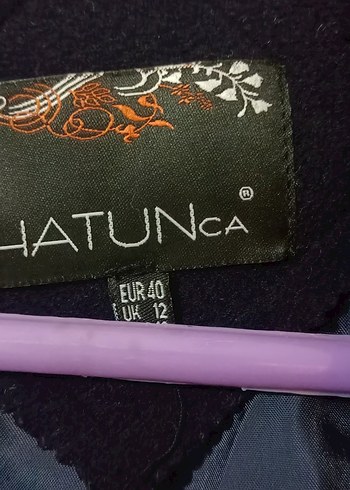 Çift Düğmeli lacivert Kaban - Görsel 3