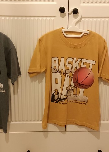 Bisiklet Baskılı Zincir Detaylı Kırmızı Erkek Tişört - Görsel 4