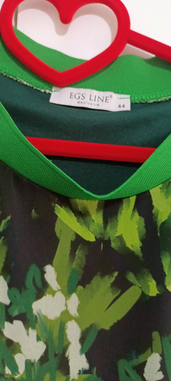 Bohem Tarz Çok Renkli Uzun Şifon Elbise - Görsel 3