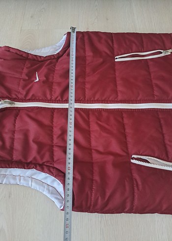 Bordo Fermuarlı erkek Yelek - Görsel 3