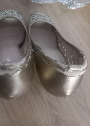 38 Beden gri Renk Gri Simli Nakışlı Dolgu Topuklu Kadın Abiye Ayakkabı