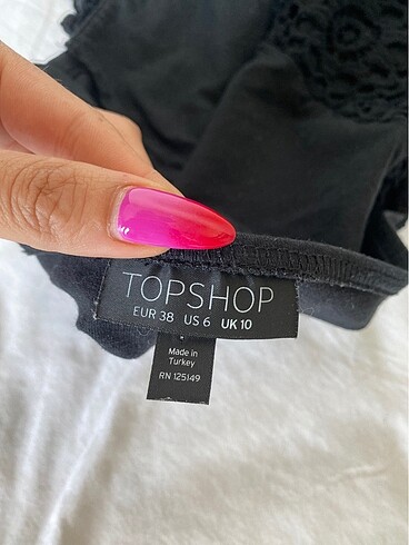 m Beden Topshop Crop