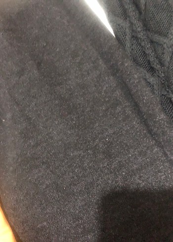 Kürk Detaylı Gri Boğazlı Kadın Kazak 3 adat ürün - Görsel 4