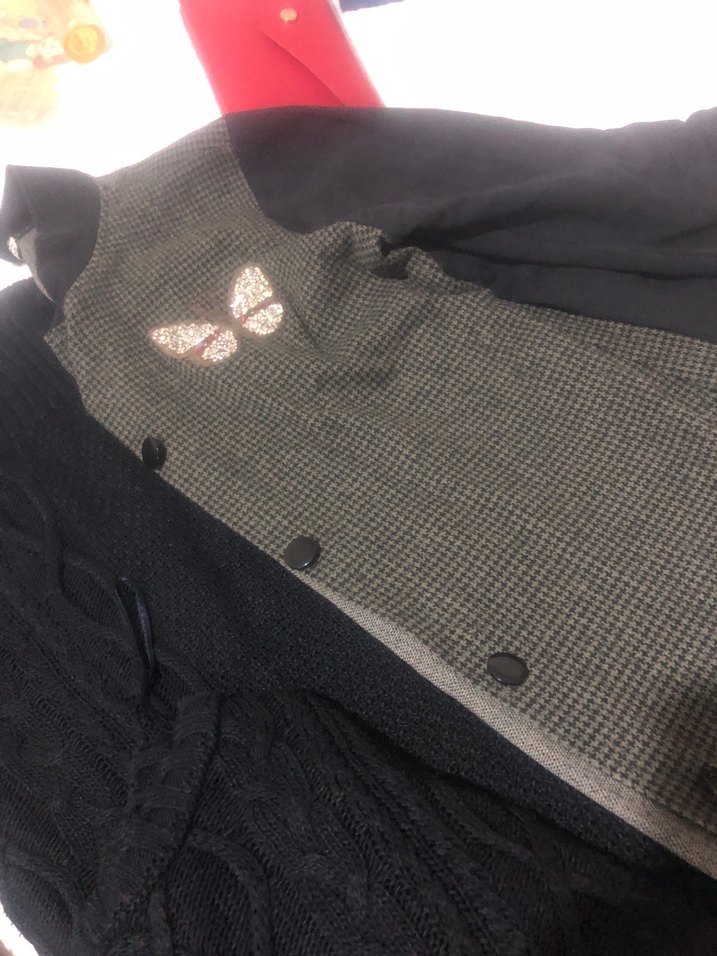 Kürk Detaylı Gri Boğazlı Kadın Kazak 3 adat ürün - Görsel 2