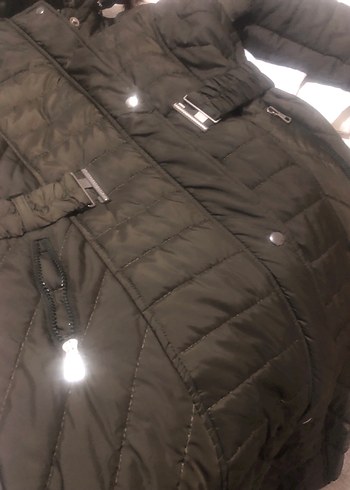 Yeşil Fermuarlı Street Wear Kadın Ceket 2adat ürün - Görsel 5