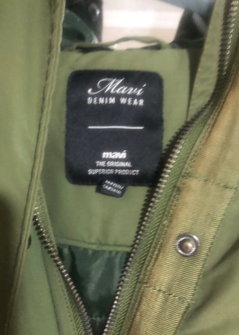 Yeşil Fermuarlı Street Wear Kadın Ceket 2adat ürün - Görsel 3