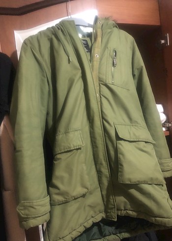 Yeşil Fermuarlı Street Wear Kadın Ceket 2adat ürün - Görsel 2