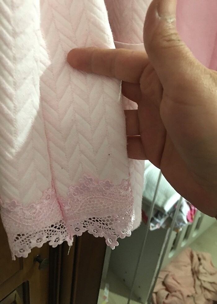 Hamileler için sabahlık 1 kere kullanıldı - Görsel 5