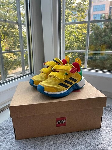 Adidas Lego Serisi Sarı Spor Ayakkabı