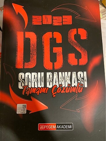 Pegem yayıncılık dgs soru bankası