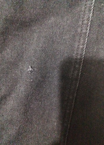 Kemerli Siyah Kadın Denim Tulum - Görsel 5